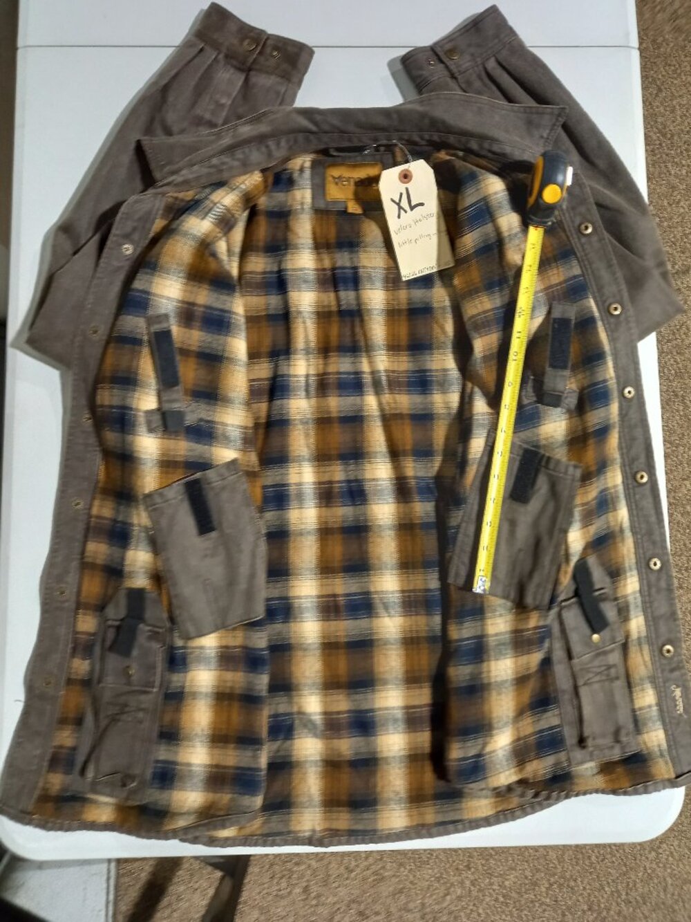 Bountyman Concealed Carry Shirt Jacket - BROWN | XL - Picture 4 of 9